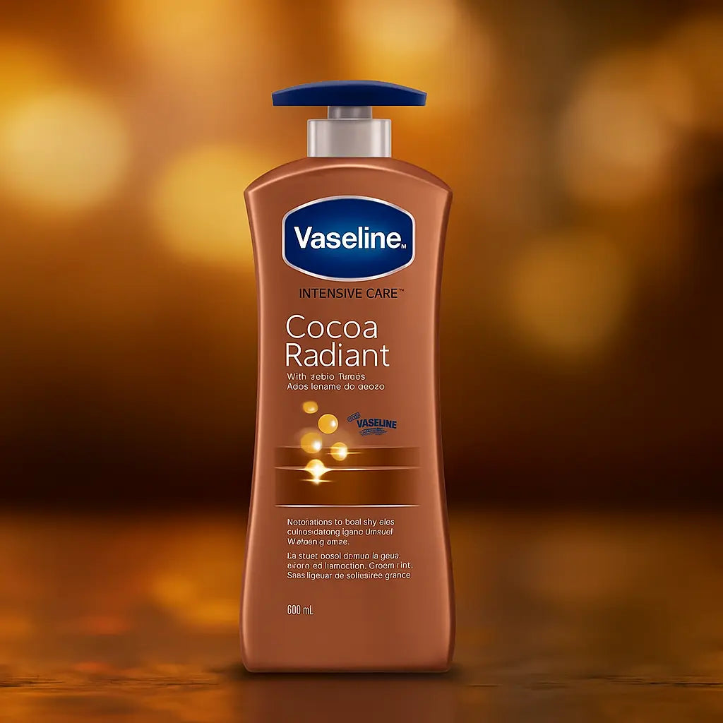 Lait Corps Vaseline Intensive Care Cocoa Radiant 600 ml
