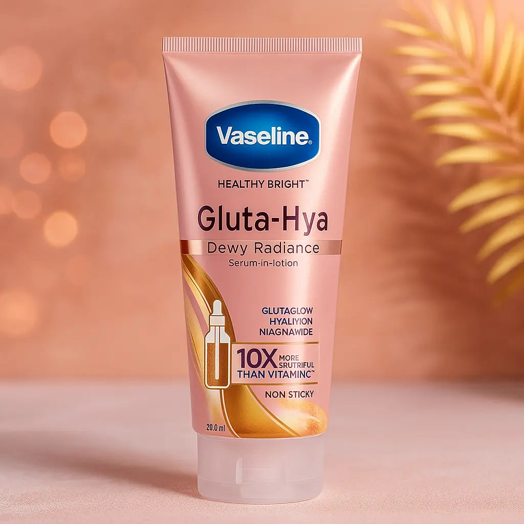Vaseline Gluta-Hya Dewy Radiance Serum Lotion Burst 200 ml NEW VASELINE