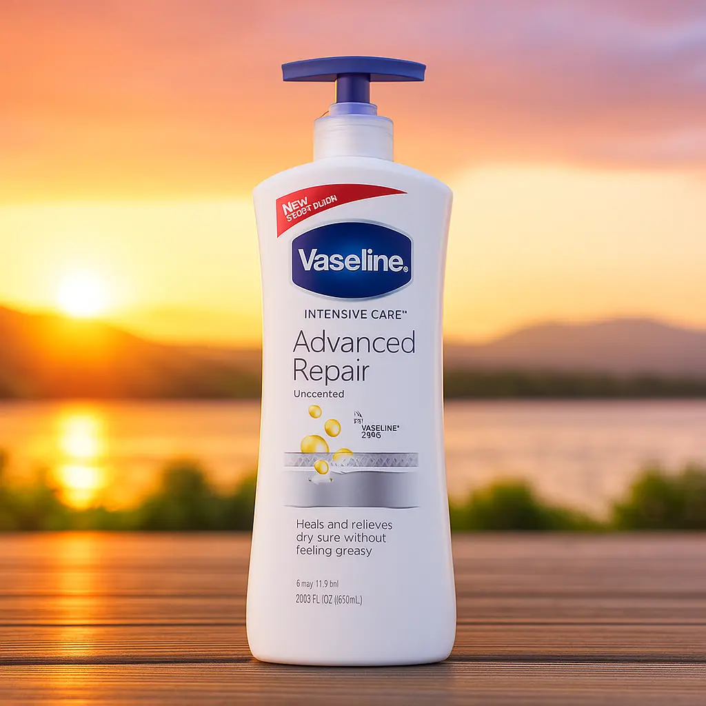 Vaseline Intensive Care Body Lotion sans parfum pour peaux sèches 600 ml VASELINE