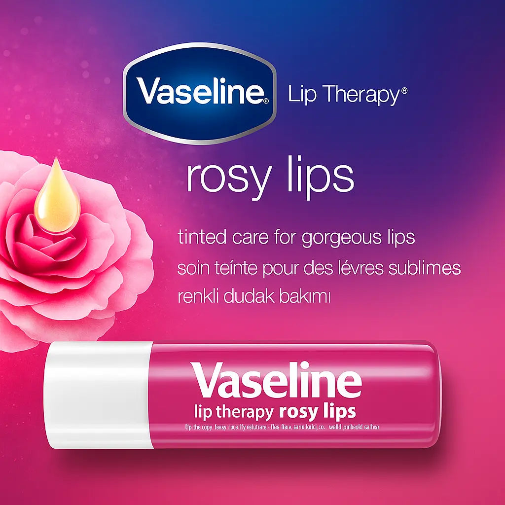 Vaseline Rosy Lips Soin des lèvres Stick - 4.8g VASELINE