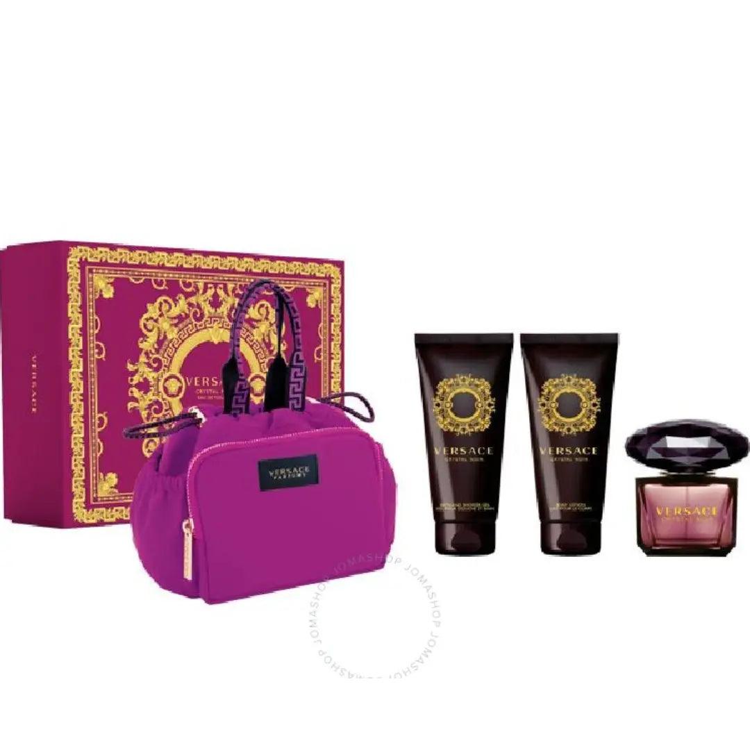 Versace Crystal Noir Eau De Toilette Coffret Parfum & Corps VERSACE