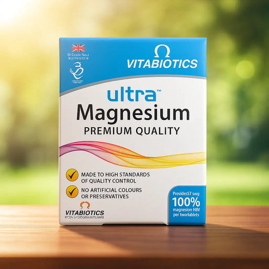 Vitabiotics Ultra Magnesium 375mg 60 tablets VITABIOTICS