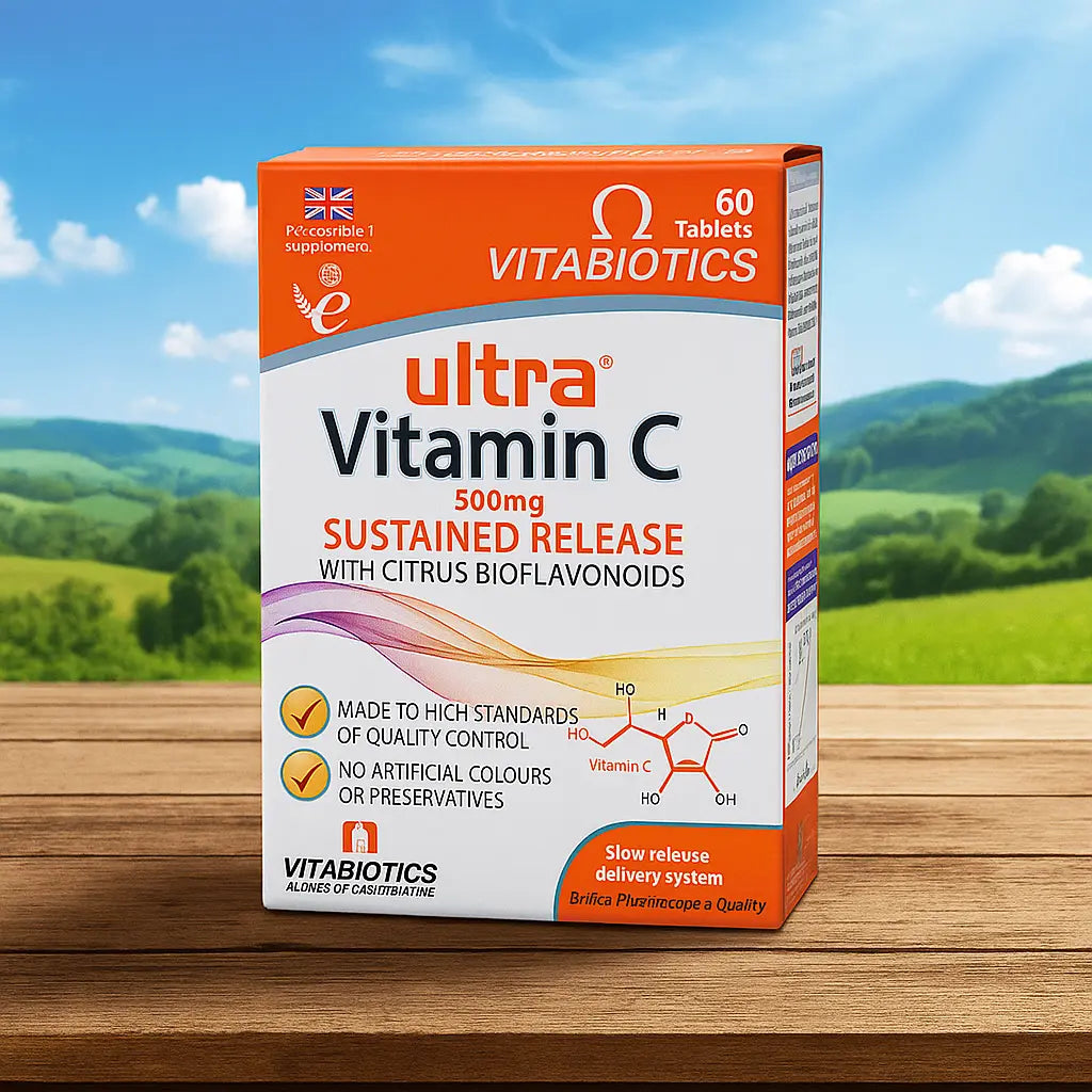 Vitabiotics Ultra Vitamine C à libération prolongée 500mg 60 comprimés VITABIOTICS
