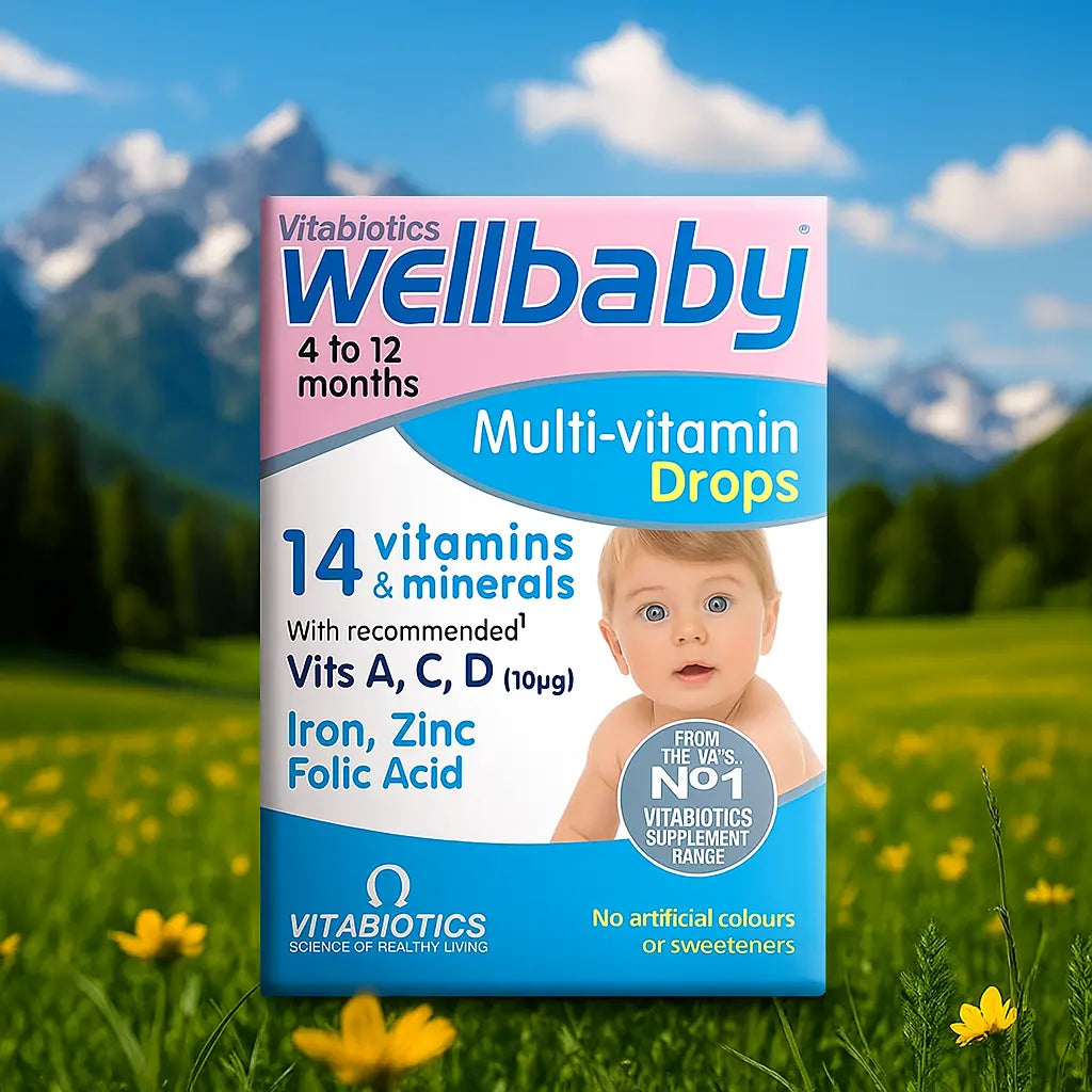Vitabiotics Wellbaby Gouttes multivitaminées 30ml VITABIOTICS