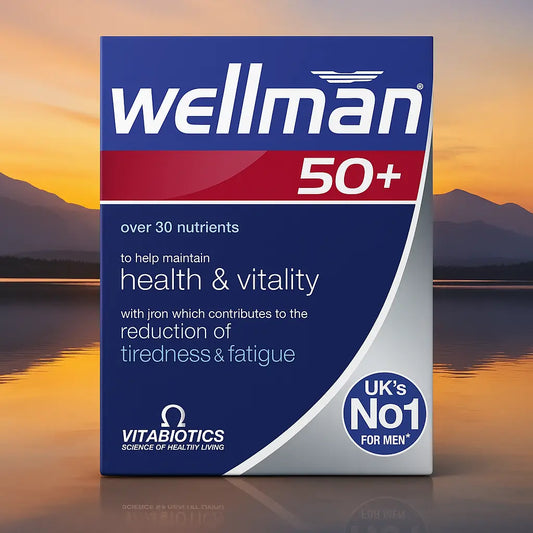 Vitabiotics Wellman 50+ (multivitamines pour hommes de 50 ans et plus) VITABIOTICS