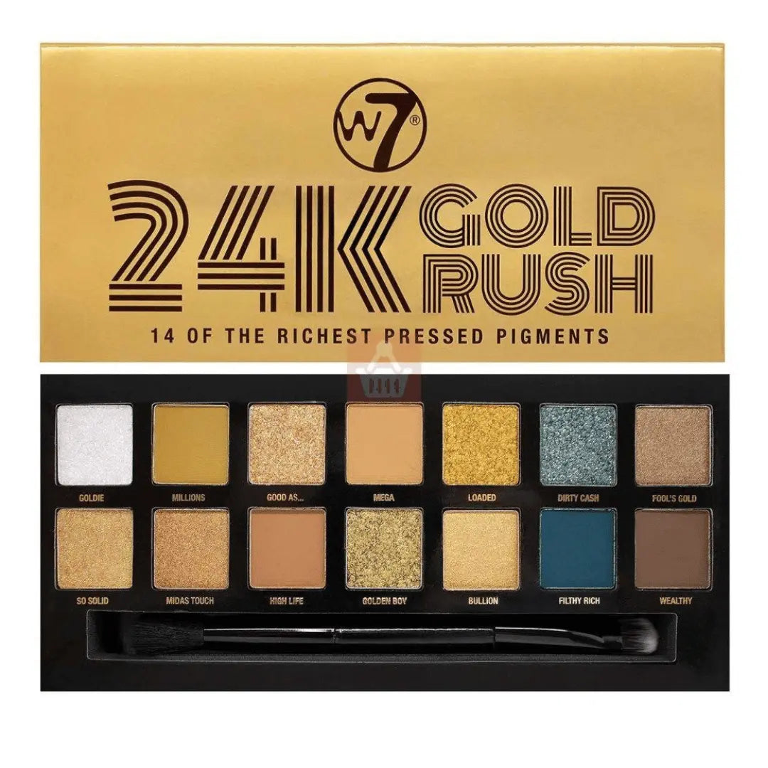 W7 24K Gold Rush  d'ombres à paupières w7
