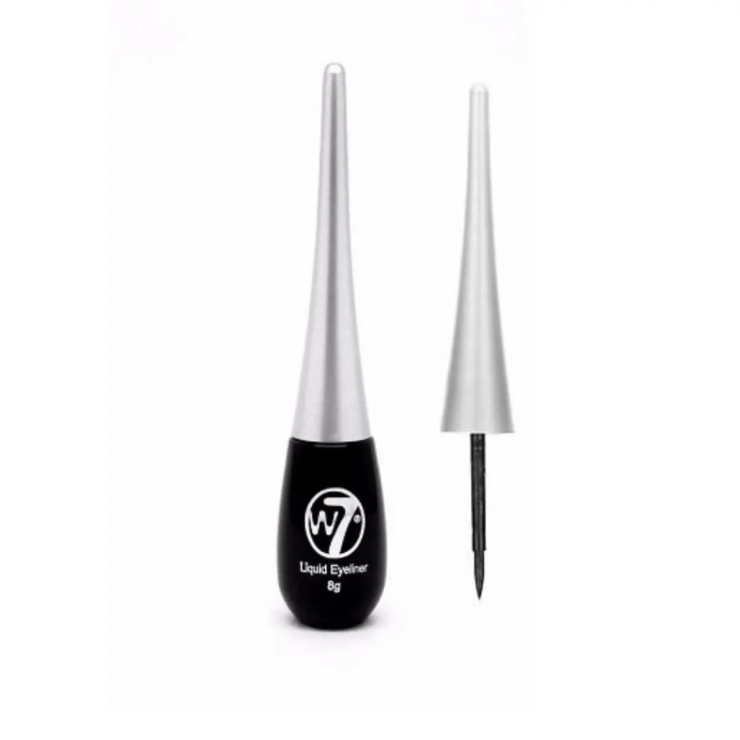 W7 Eyeliner Liquide Au Noir D'Ebène - Noir w7