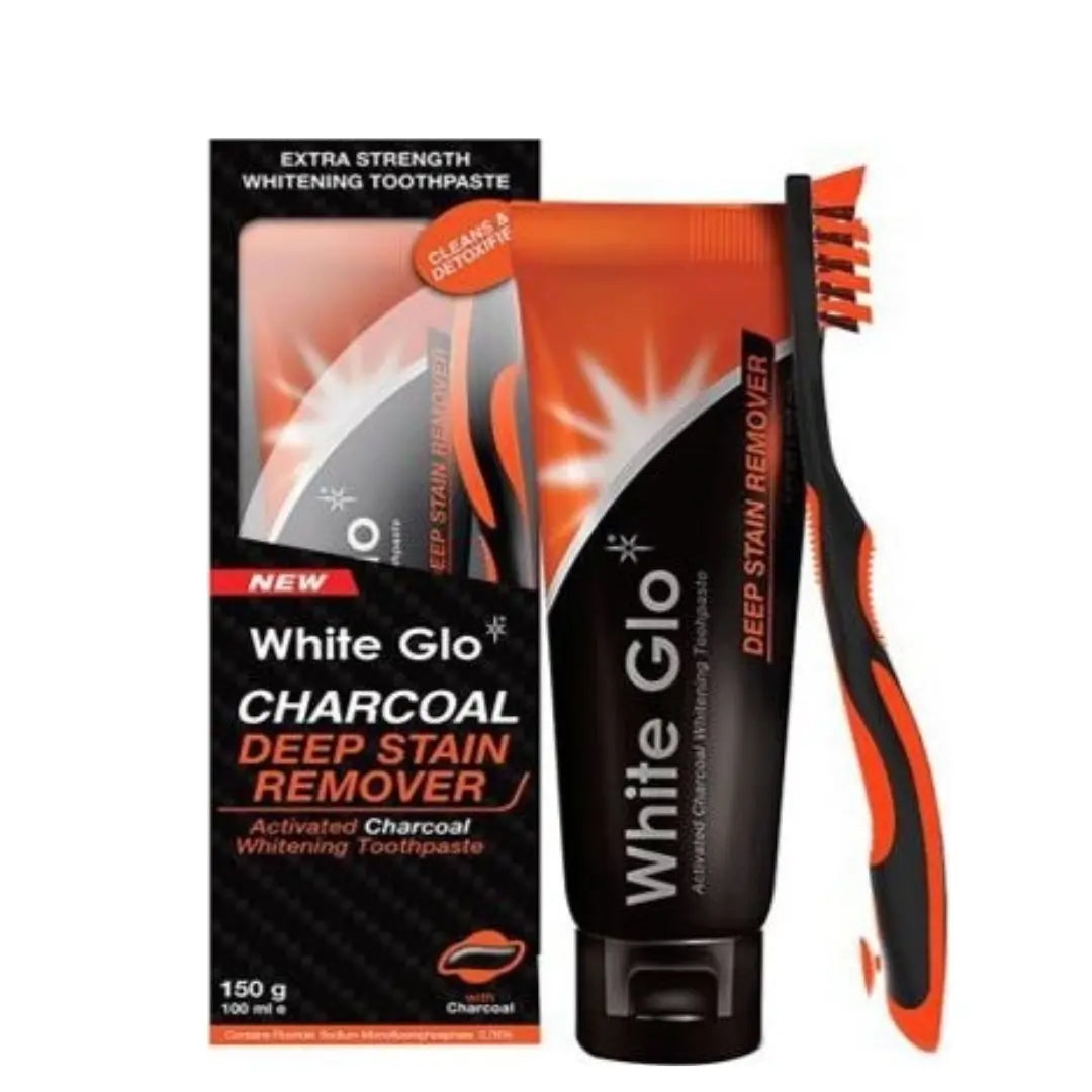 White Glo Dentifrice au charbon de bois 100 ml WHITE GLO