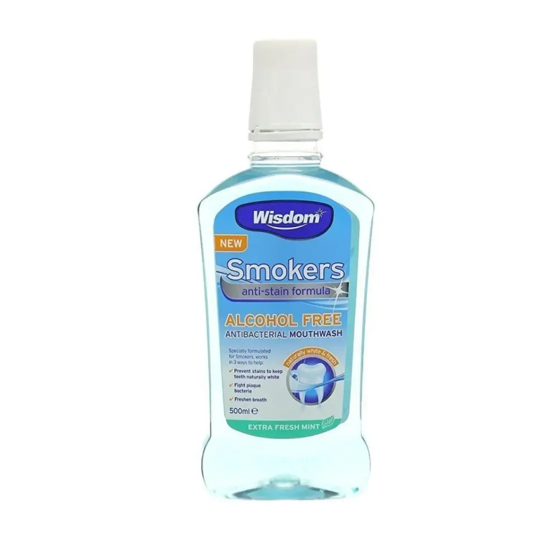 Wisdom Bain de bouche Menthe extra fraîche 500 ml XOC