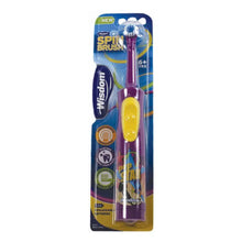 Charger l&#39;image dans la galerie, Wisdom Brosse à dents à piles pour enfants de 6 ans et plus WISDOM
