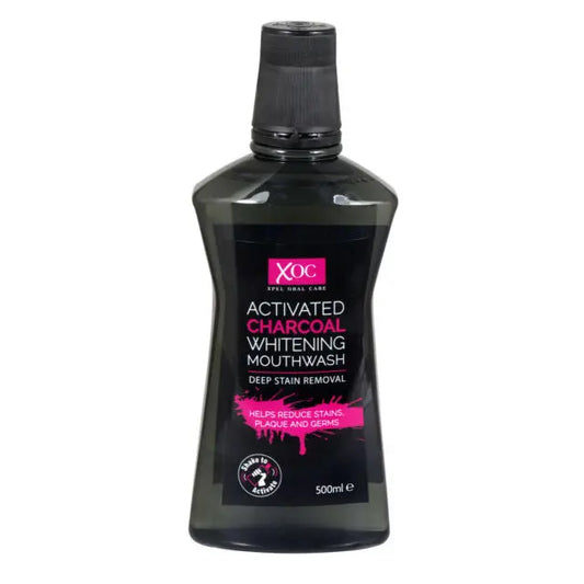 XOC Bain de bouche au charbon active 500 ML XOC