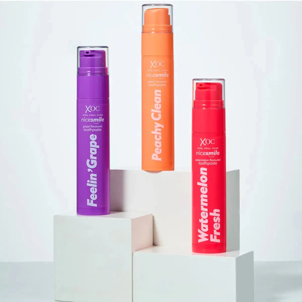 Xoc dentifrice fruité Nice Smile Sensation de pêche 60 G XOC