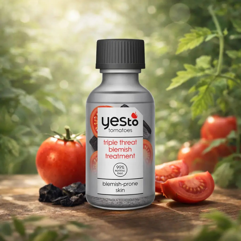Soin Anti-Imperfections Yes To Tomatoes 3-en-1 Charbon et Tomate 30 ml