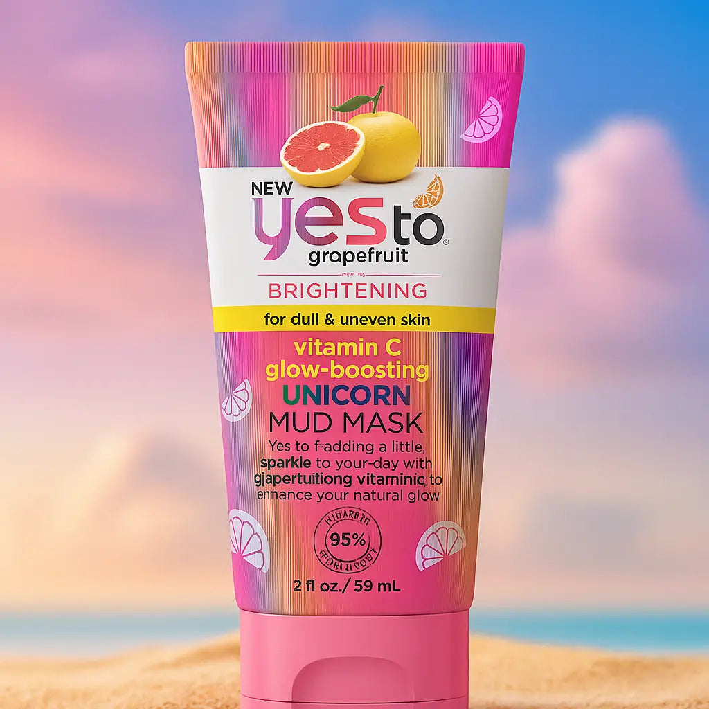 Yes To Grapefruit - Masque de boue de licorne à la vitamine C (59 ml). YES TO GRAPEFRUIT