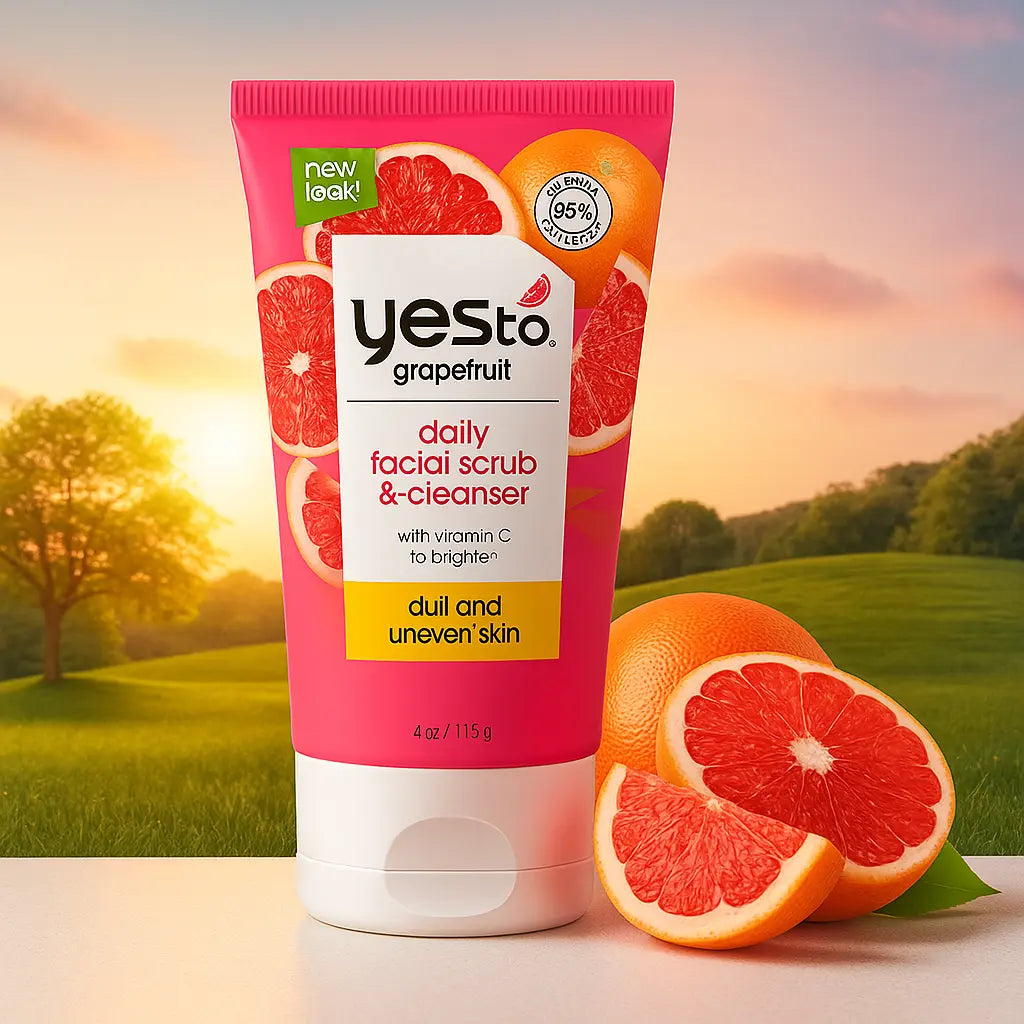 Yes To Grapefruit – Gommage et nettoyant quotidiens pour le visage (113 g). YES TO GRAPEFRUIT