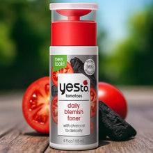 Charger l&#39;image dans la galerie, Yes To Tomatoes – Daily Blemish Toner au charbon (118 ml) YES TO TOMATOES
