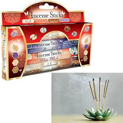 cadeau de bâtons d'encens Pan Aroma - 80 bâtons d'encens - Parfums variés (80) PAN AROMA