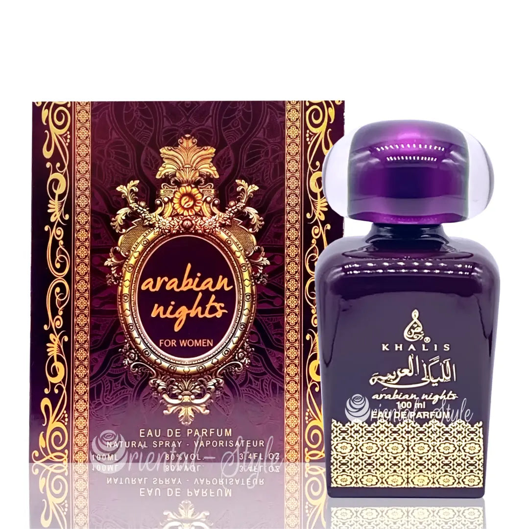 khalis Arabian Nights Femme Eau de Parfum 100 Ml MHT MULTI SERVICES
