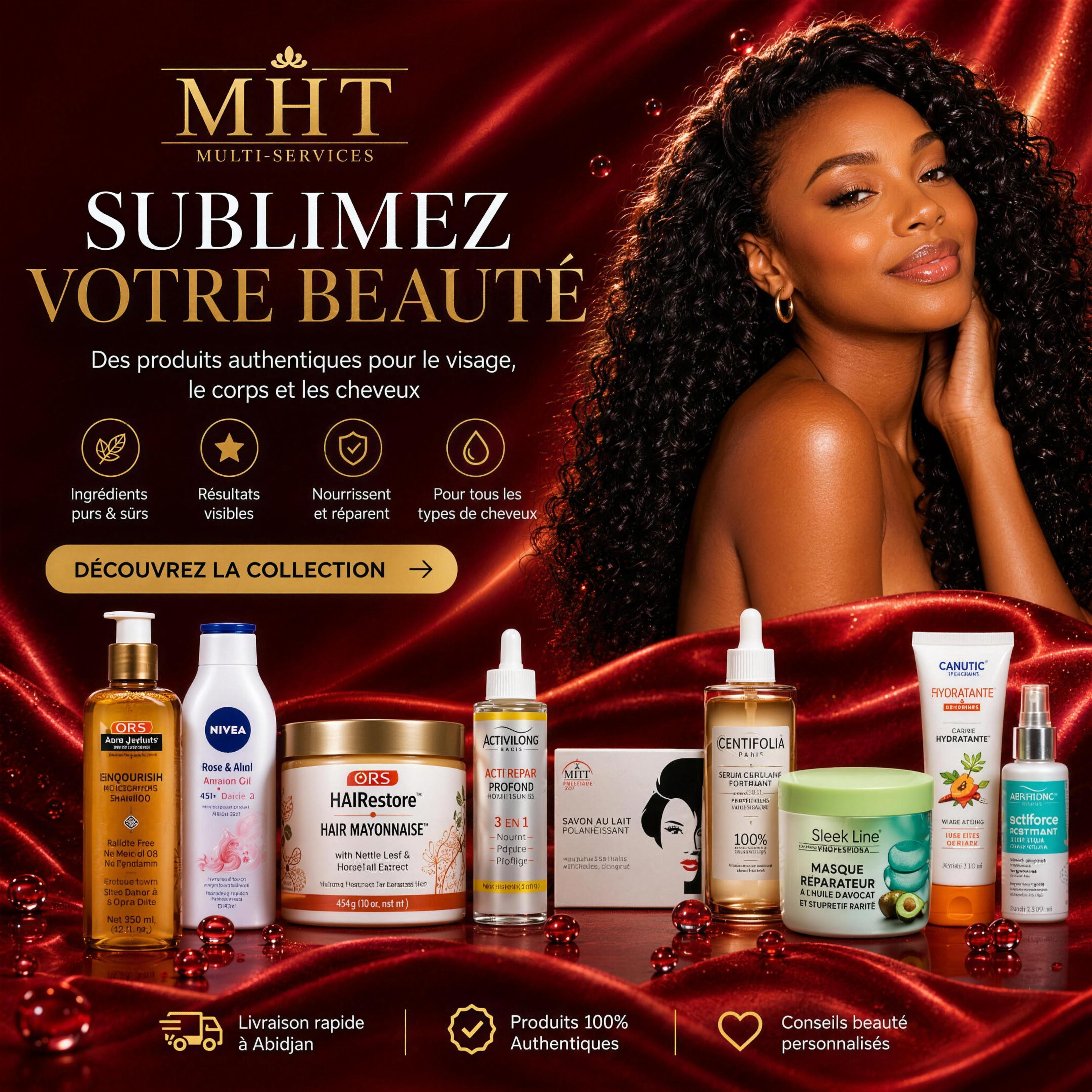 MHT Multi-Services - Sublimez votre beauté (mobile)