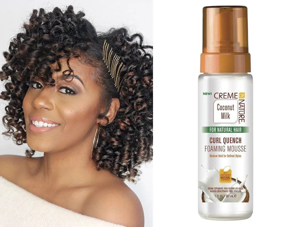 Mousse Coiffante Creme of Nature Curl Quench Coconut Milk 207 ml