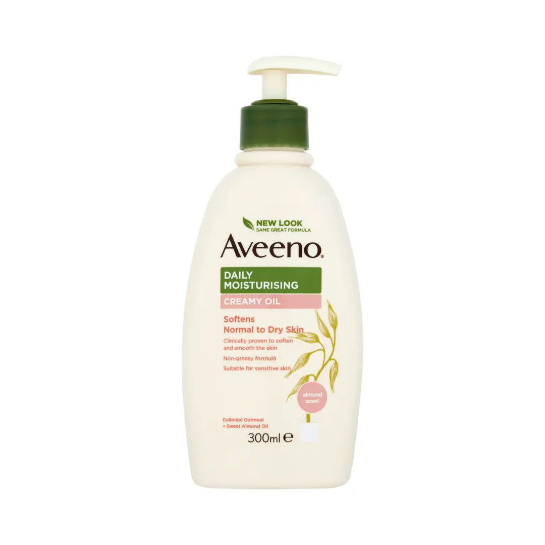 1.0 Aveeno Huile crémeuse hydratante quotidienne 300 Ml AVEENO