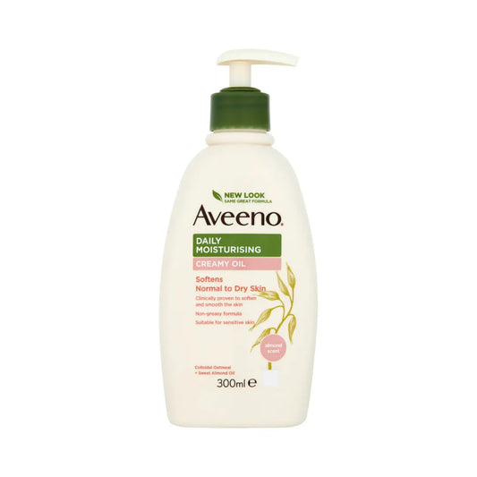 1.0 Aveeno Huile crémeuse hydratante quotidienne 300 Ml AVEENO