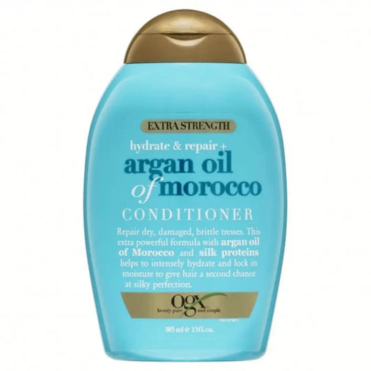 1.0 OGX Après-shampooing réparateur à l'huile d'argan marocaine 385 ml OGX