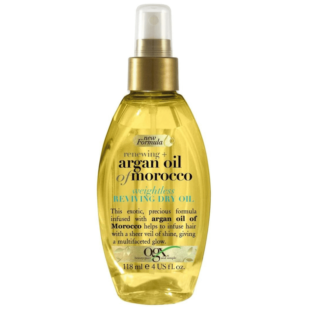 1.0 OGX Renewing Argan Oil Of Morocco Huile sèche revitalisante sans poids - 118 ml OGX