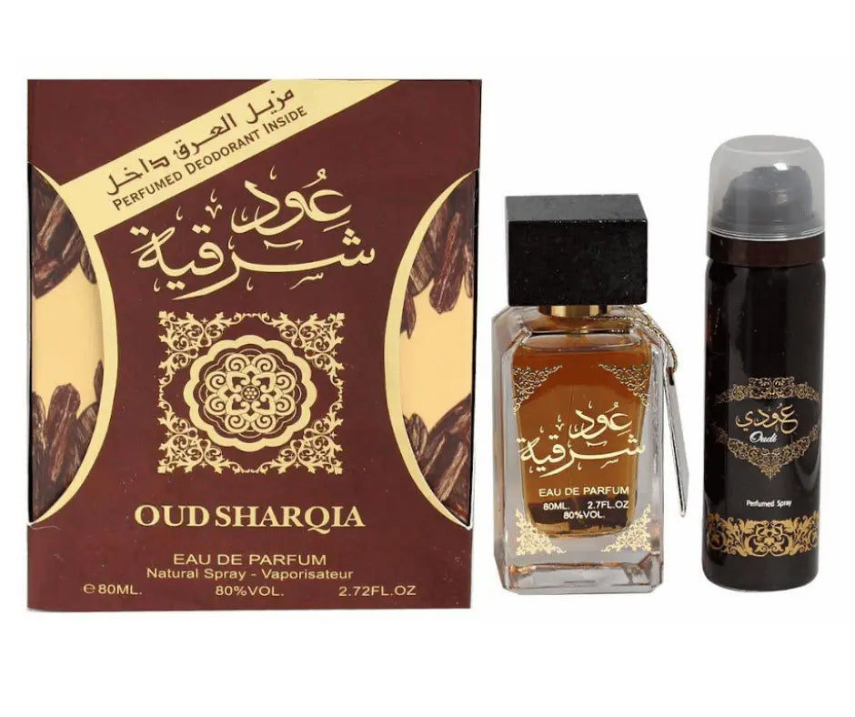 10.Oud Sharqia (Unisex Halal 80ml EDP + Deodorant) Ard Al Zaafaran Ard Al Zaafaran