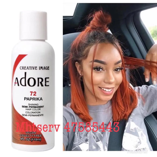 Coloration de Cheveux Semi-Permanent ADORE N 72