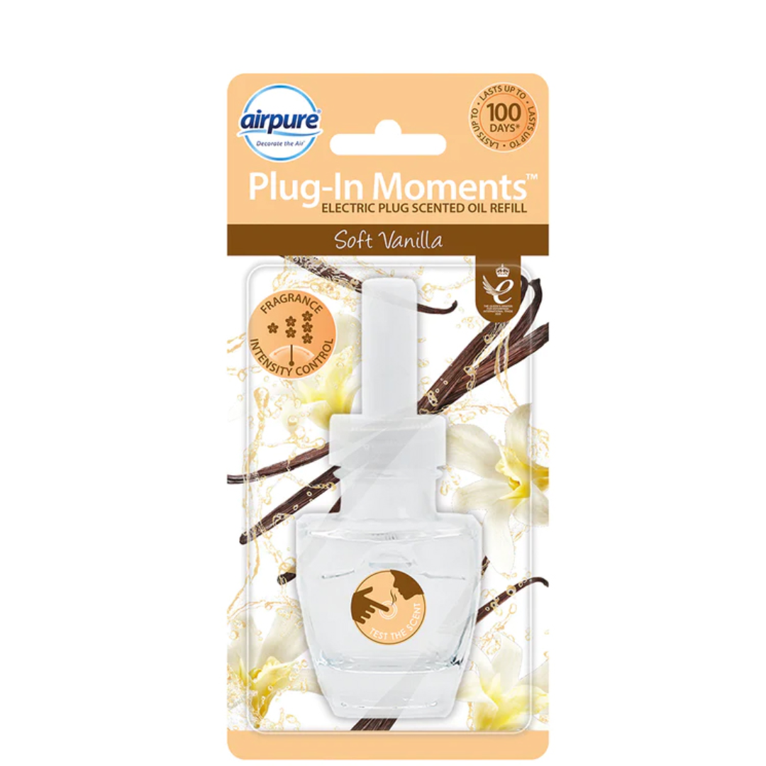 Airpure French Vanilla Recharge d'huile parfumée pour prise électrique 20 ml AIRPURE