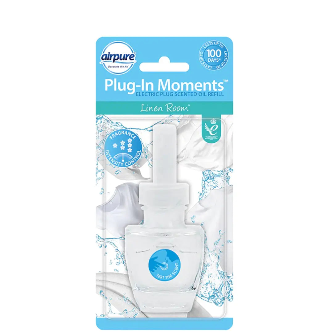 Airpure Linen Room Recharge d'huile parfumée pour prise électrique 20 ml AIRPURE