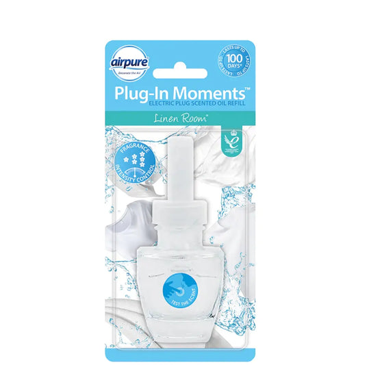 Airpure Linen Room Recharge d'huile parfumée pour prise électrique 20 ml AIRPURE