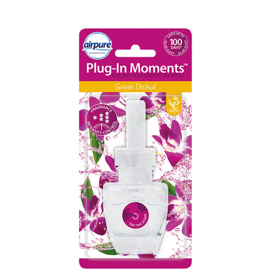 Airpure Sweet Orchid Recharge d'huile parfumée pour prise électrique 20 ml AIRPURE