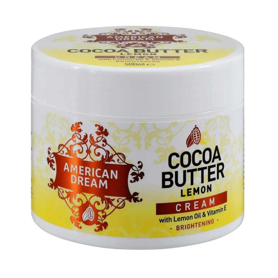 American Dream Cocoa Butter Cream avec du citron 500 g AMERICAN DREAM