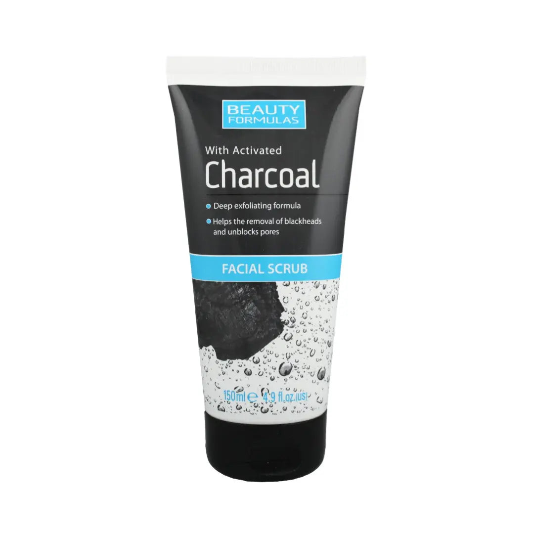 Beauty Formulas Gommage pour le visage au charbon de bois 150 Ml BEAUTY FORMULAS