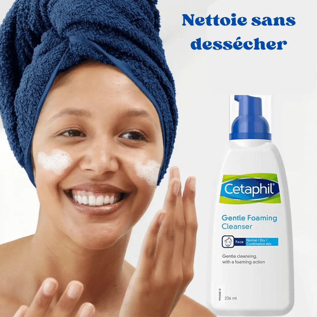 Cetaphil Nettoyant Moussant Doux Peaux Normales/Sèches/ Mixtes 236 ML Cetaphil