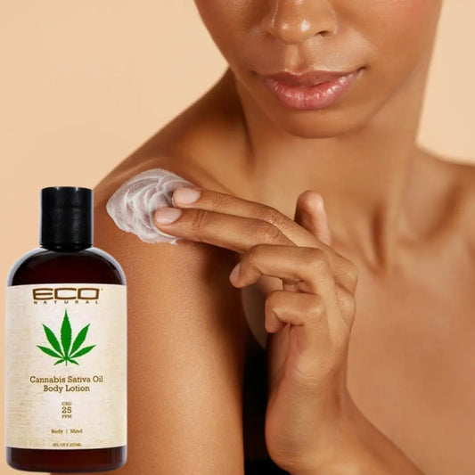 Eco Natural Cannab Sativa Oil Lotion Corporelle 237 ml ECO