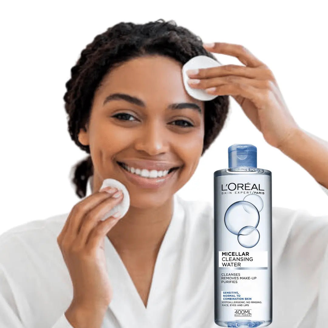 Eau Micellaire L'Oréal Paris 400ml - Pour Peaux Normales à Sèches, Démaquillant Neuf