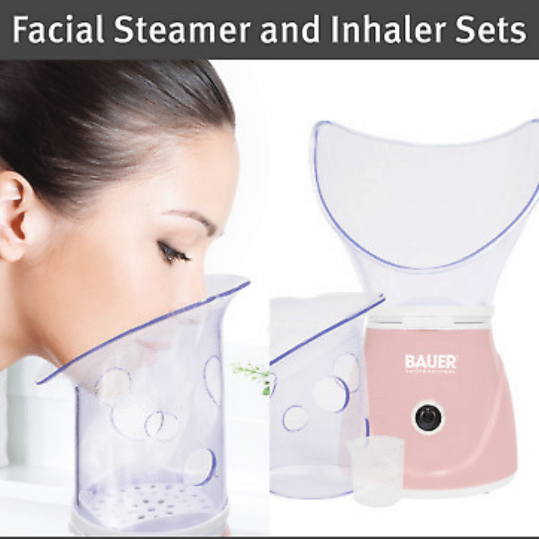 1.0 Bauer Aqua Care Facial Sauna & Inhalateur Vapeur Pores Sinus Nasal –  MHT MULTI SERVICES