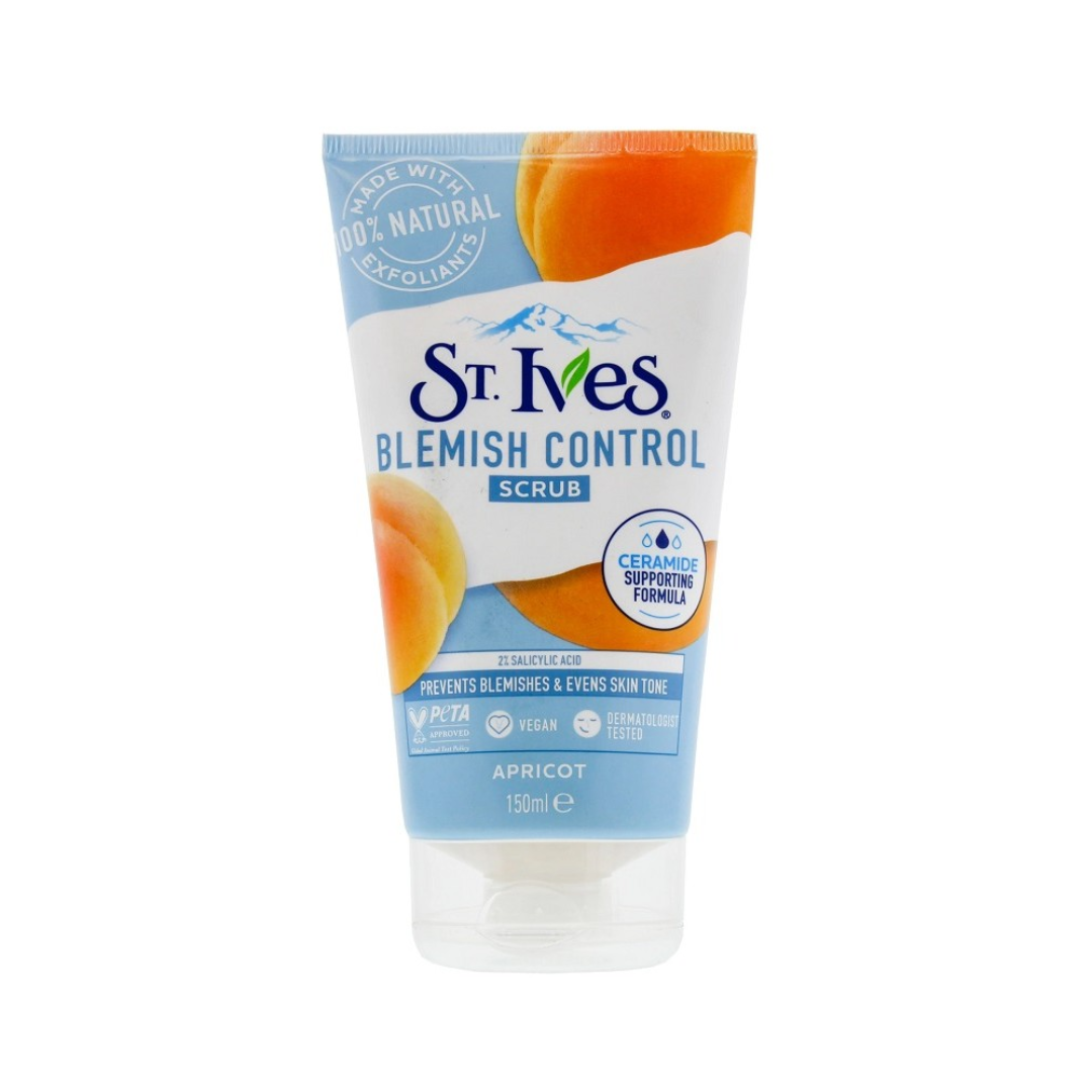 St. Ives Abricot Exfoliant Visage Contrôle des Imperfections 150ml ST IVES